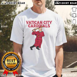 Top Vatican City Cardinals T-Shirt featuring vibrant designs and symbols of the Catholic Church, perfect for fans and visitors.