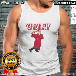 Stylish tank top featuring the Top Vatican City Cardinals design, perfect for fans and fashion enthusiasts alike.