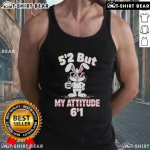 Funny Bunny tank top featuring a playful design and sassy text, perfect for casual wear and showcasing your attitude.