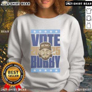 Official Bobby Witt Jr. 2025 Vote Sweatshirt featuring a stylish design, perfect for fans supporting his campaign.