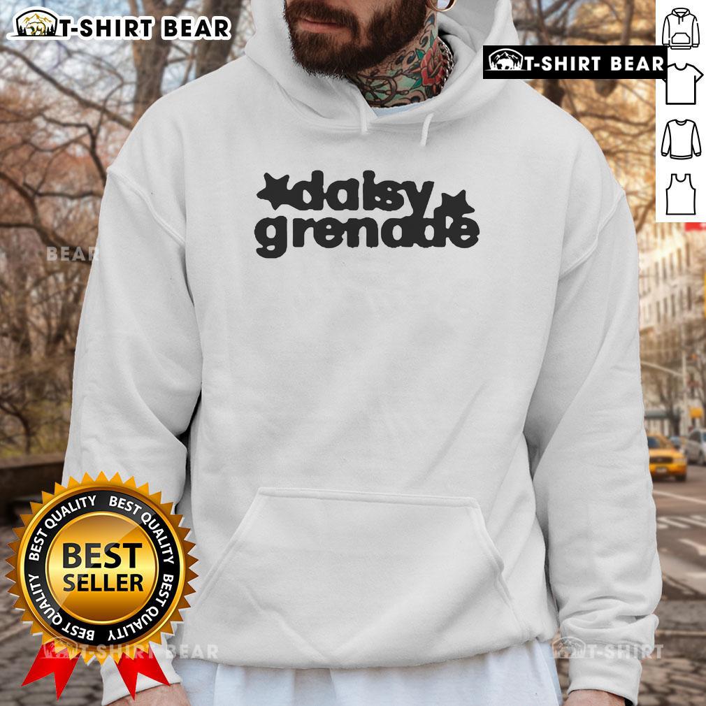 Alt Text: Official Daisy Grenade Star Hoodie featuring a bold design and vibrant colors, perfect for casual streetwear.