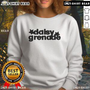 Official Daisy Grenade Star Sweatshirt in black featuring a bold graphic design, perfect for casual streetwear style.
