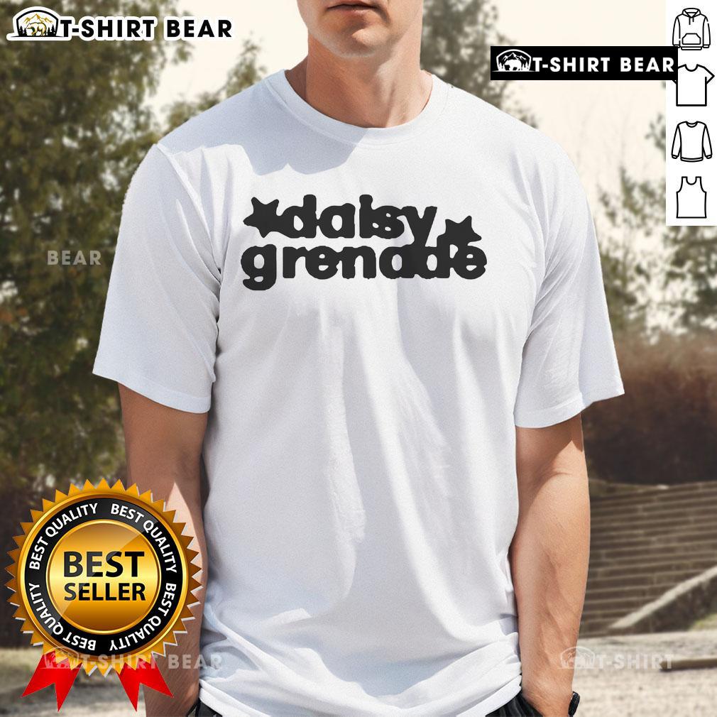 Alt Text: Official Daisy Grenade Star T-Shirt featuring a bold design and vibrant colors, perfect for casual wear.