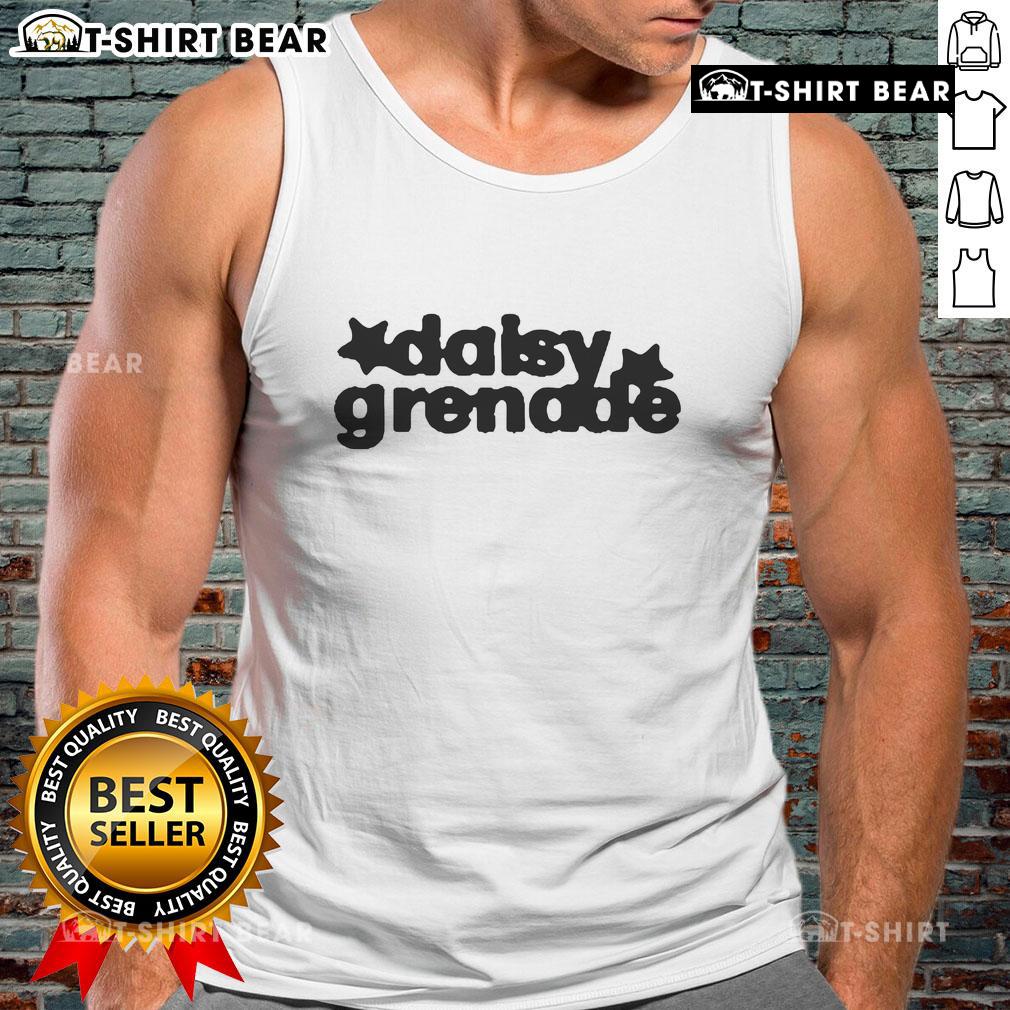 Official Daisy Grenade Star Tank Top featuring a bold star design, perfect for casual summer outfits and stylish layering.