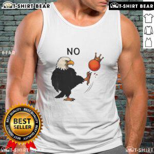 Official Eagle No Kings Trump Tank Top featuring a bold eagle design, perfect for patriotic fashion lovers.