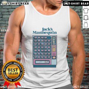 Official Jacks Mannequin Vending Machine Tank Top featuring vibrant design, perfect for fans and summer wear.