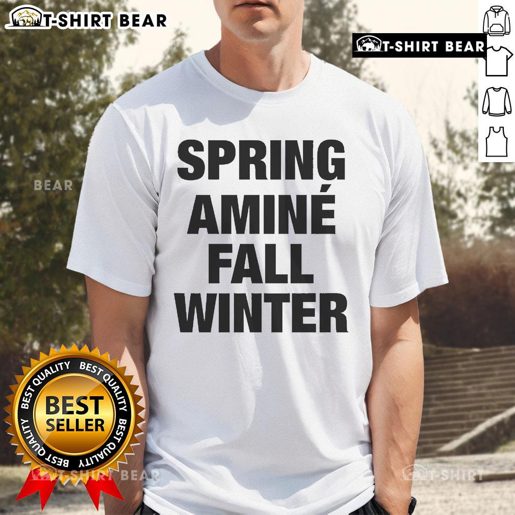 Official Spring Amin Fall Winter T-Shirt featuring vibrant design and comfortable fit, perfect for seasonal style.
