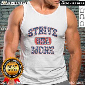 Official Strive USA More Tank Top in vibrant colors, perfect for summer workouts and casual wear.