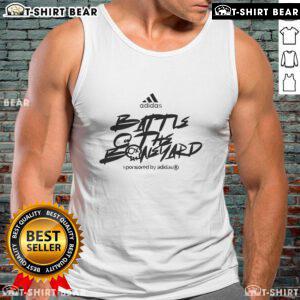 Alt Text: Original Adidas Battle At The Boneyard 2025 Tank Top showcasing vibrant design and comfortable fit for active wear.