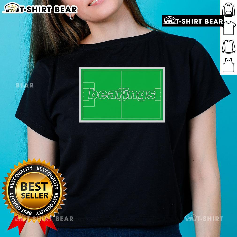 Original Bearings Green Field Ladies Tee featuring a stylish design on a vibrant green background for casual wear.