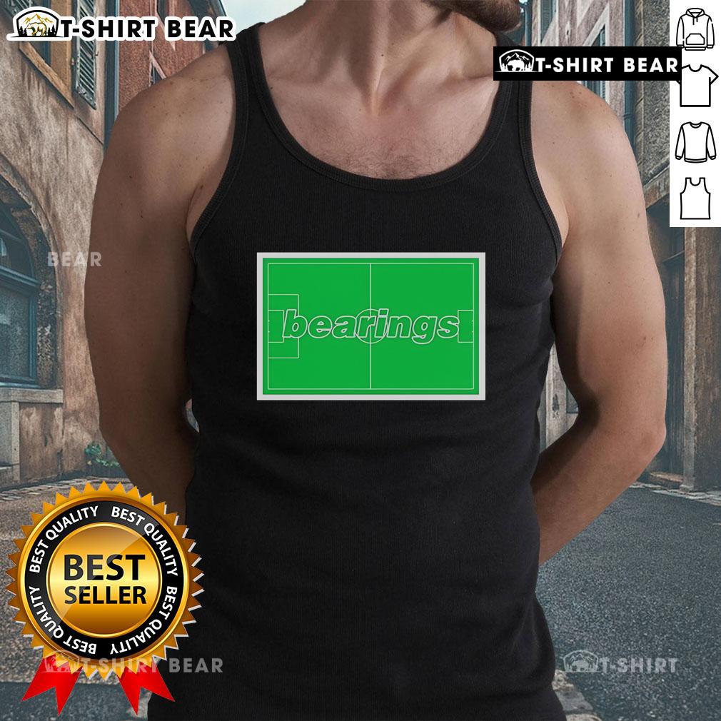 Alt Text: Original Bearings Green Field Tank Top featuring a vibrant graphic design, perfect for casual summer wear.