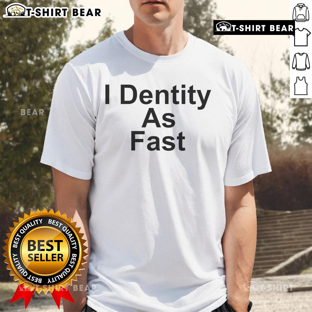 Alt Text: Original Identity As Fast Wtfn T-Shirt featuring bold graphic design and vibrant colors for a stylish look.