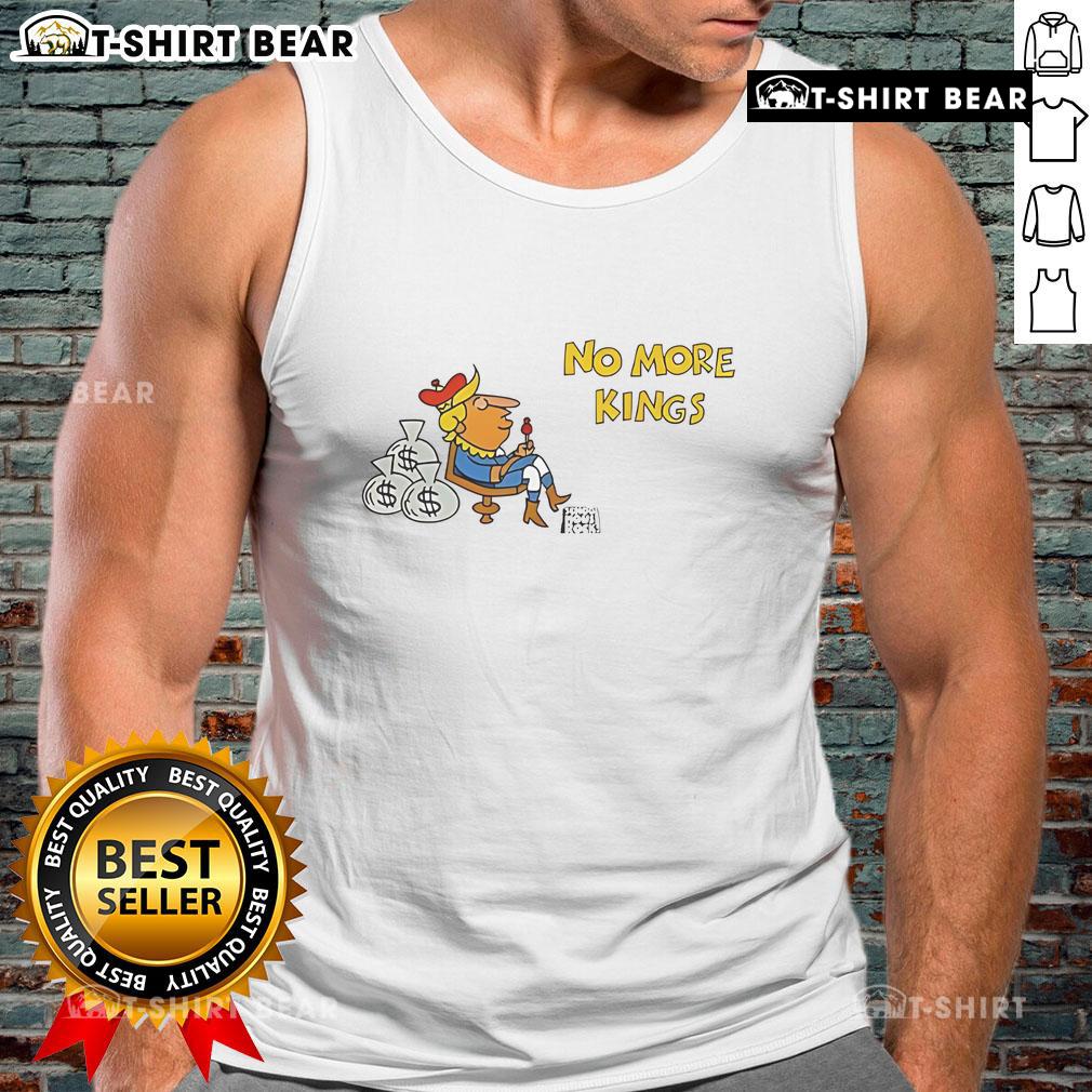 Alt Text: Original No More Kings Schoolhouse Rock Tank Top featuring vibrant graphics and a comfortable fit for fans.
