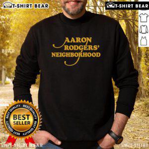 Premium Aaron Rodgers Neighborhood Sweatshirt featuring stylish design and comfortable fit for fans and sports enthusiasts.