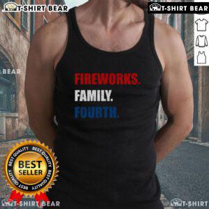 Premium Fireworks Family Fourth Tank Top featuring vibrant designs, perfect for celebrating Independence Day in style.
