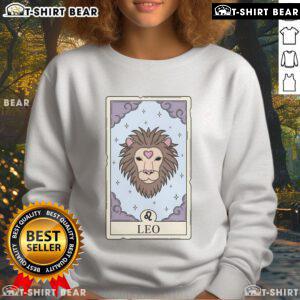 Premium Leo Card Sweatshirt featuring a stylish design and comfortable fit, perfect for casual wear and layering.
