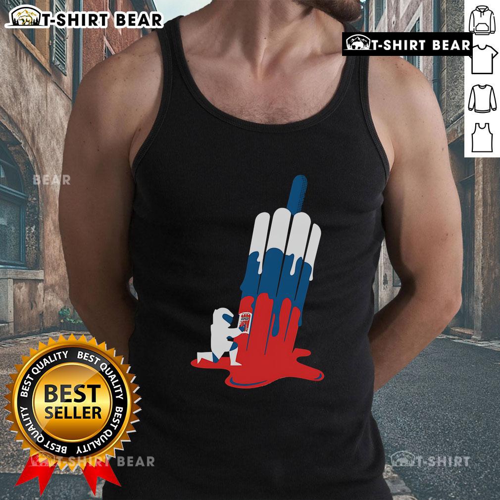 Premium popsicle cool melting POP tank top for summer fashion, perfect for casual outings and beach days.