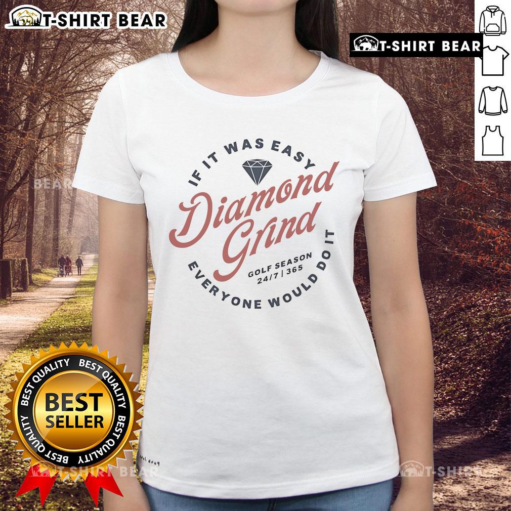 Pretty Ovalle Golf Diamond Grind ladies tee with scenic course backdrop, highlighting the challenge of the game.