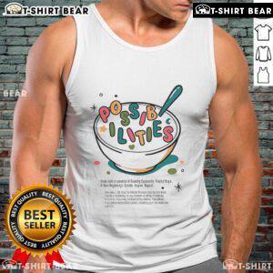 Stylish Pretty Possibilities cereal tank top in vibrant colors, perfect for casual summer outfits and everyday wear.