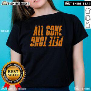 Top All Gone Pete Tong Ladies Tee featuring vibrant graphic design and stylish fit for trendy women's fashion.