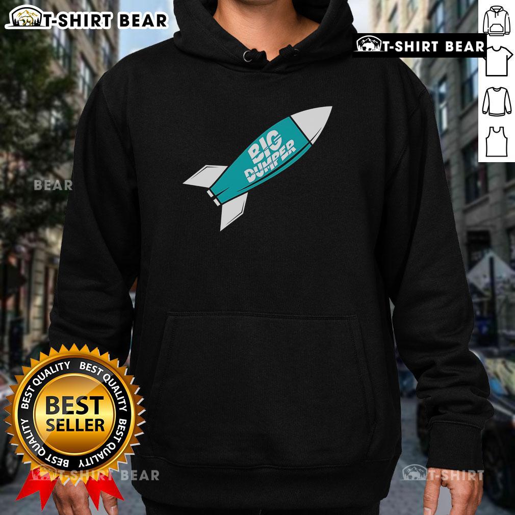 Top Big Dumper Torpedo Bat Rocket Hoodie featuring a vibrant design and comfortable fit for stylish casual wear.