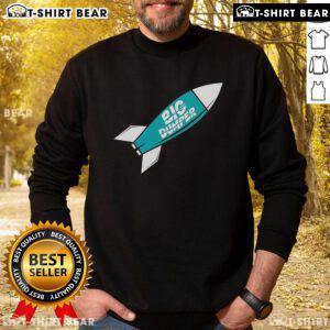 Top Big Dumper Torpedo Bat Rocket Sweatshirt featuring a vibrant graphic design, perfect for casual wear and sports fans.