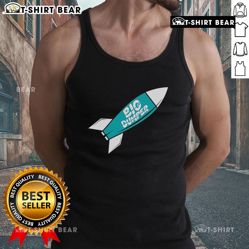 Top Big Dumper Torpedo Bat Rocket Tank Top for men featuring a vibrant design, perfect for casual summer wear.
