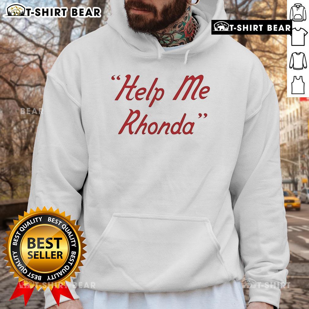 Top Brian Wilson Help Me Rhonda Hoodie featuring vibrant colors and classic design, perfect for fans of the Beach Boys.
