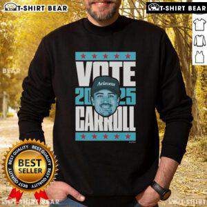 Alt Text: Top Corbin Carroll 2025 Vote Sweatshirt featuring bold graphics and a stylish design for baseball fans.