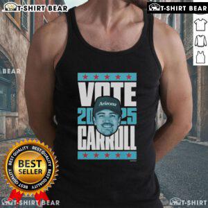 Top Corbin Carroll 2025 Vote Tank Top featuring bold graphics supporting Corbin Carroll's campaign for 2025.