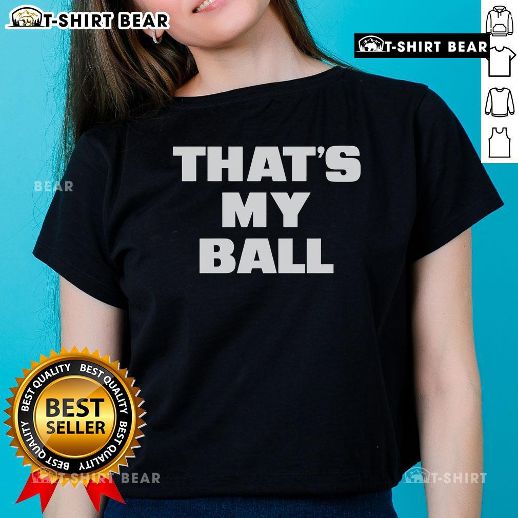 Top DDG That's My Ball Ladies Tee featuring stylish design and comfortable fit for casual wear and fans of DDG.
