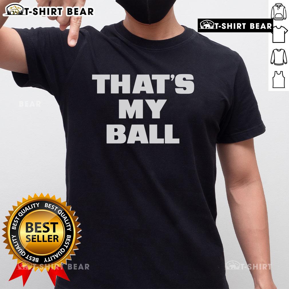Top DDG That's My Ball T-Shirt featuring stylish graphic design for fans of DDG and trendy streetwear fashion.