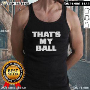 Top DDG That's My Ball tank top featuring vibrant graphics and a stylish design, perfect for casual summer wear.