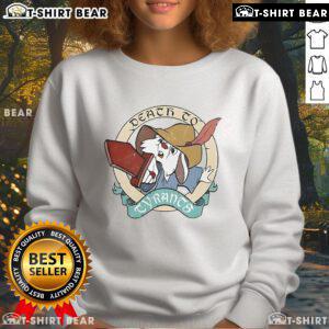 Alt Text: Top Death To Tyrants Sweatshirt featuring bold graphic design, perfect for expressing your anti-tyranny stance.