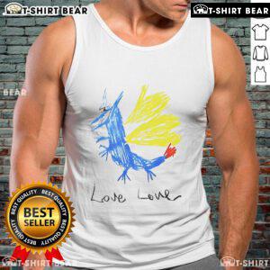 Colorful art tank top featuring a vibrant dragon design, perfect for dragon love enthusiasts.