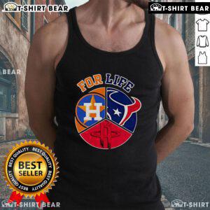 Top Houston Astros Texans and Rockets For Life tank top in vibrant colors, perfect for sports fans and casual wear.