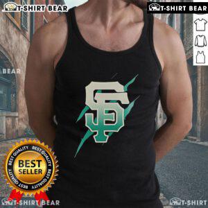 Top Jurassic World Rebirth San Francisco Giants logo tank top featuring a vibrant design and comfortable fit.