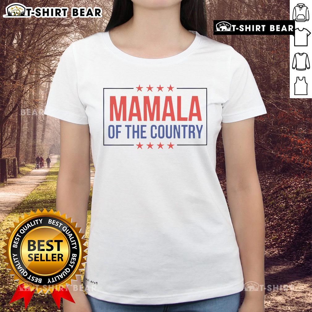 Top Mamala of the Country Ladies Tee featuring a stylish design, perfect for casual wear and showing country pride.