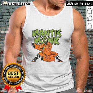 Stylish Top Mantis Monk Tank Top featuring vibrant colors and unique design, perfect for casual summer wear.