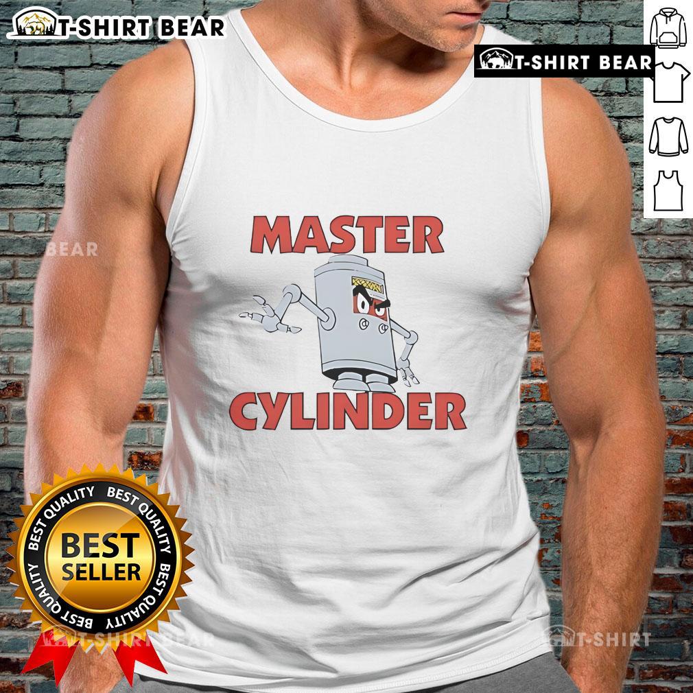 Top Master Cylinder Converted Tank Top featuring a stylish design and comfortable fit for automotive enthusiasts.