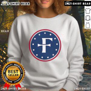 Top Matt & Kim logo sweatshirt featuring a vibrant design, perfect for fans of the popular indie music duo.
