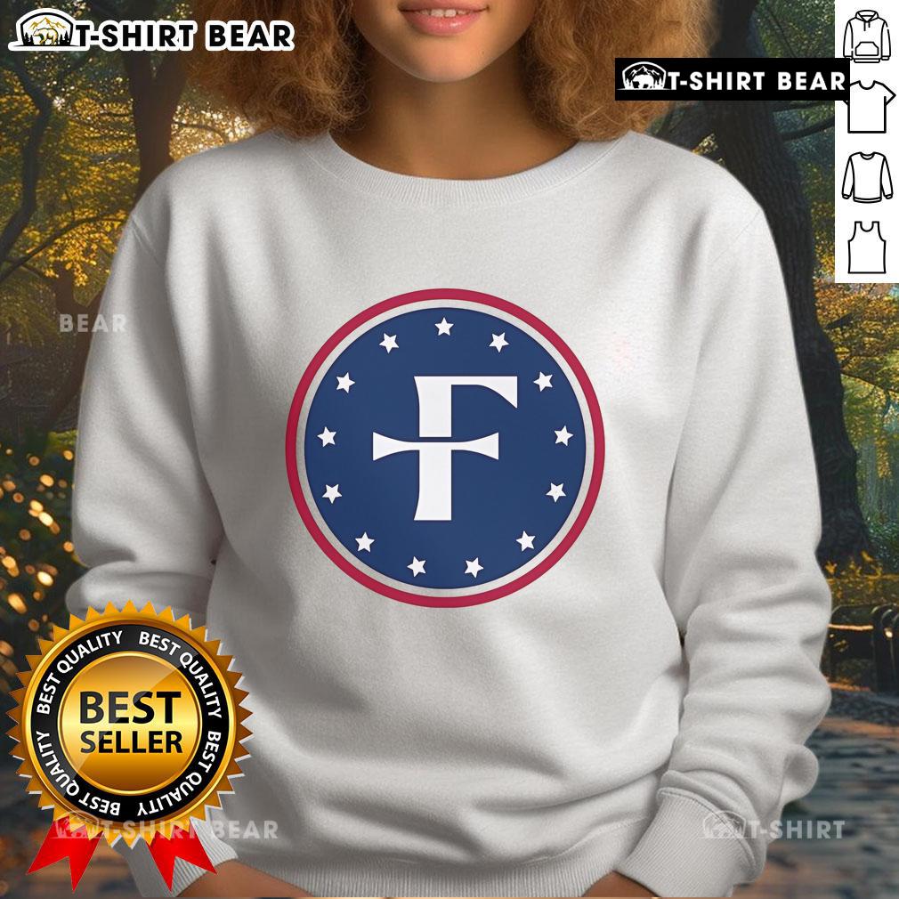 Top Matt & Kim logo sweatshirt featuring a vibrant design, perfect for fans of the popular indie music duo.