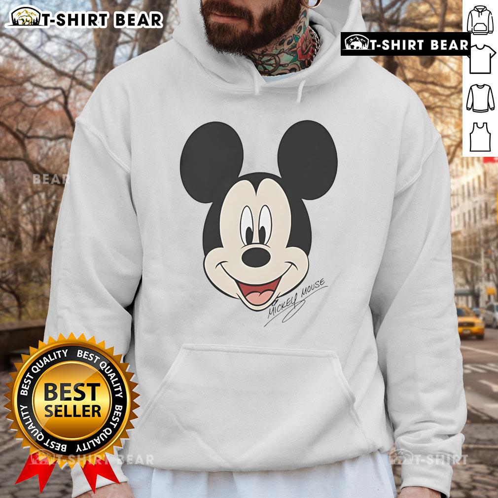 Alt Text: Top Mickey Mouse Disney big face hoodie featuring vibrant colors and a playful design for fans of all ages.
