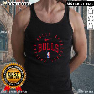 Stylish 2025 Chicago Bulls tank top featuring team logo, perfect for NBA fans and summer sportswear.