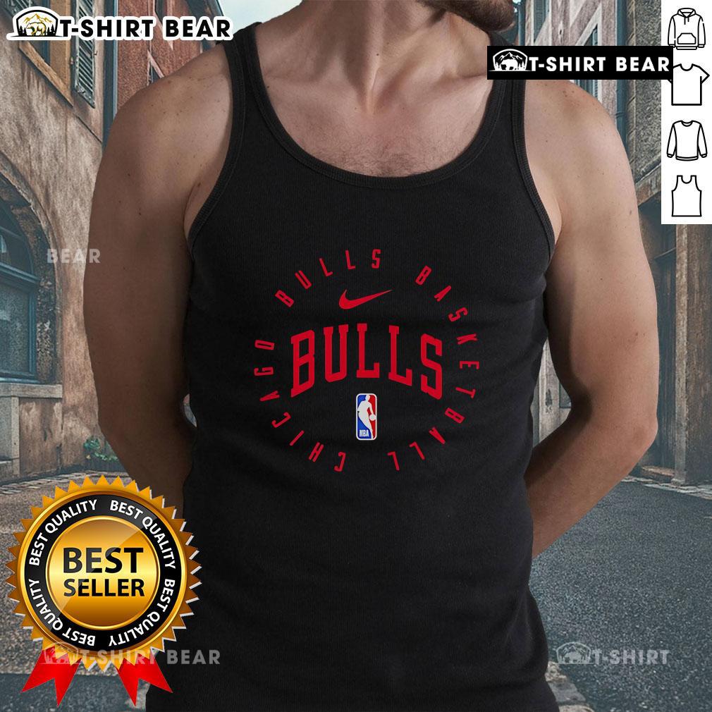 Stylish 2025 Chicago Bulls tank top featuring team logo, perfect for NBA fans and summer sportswear.