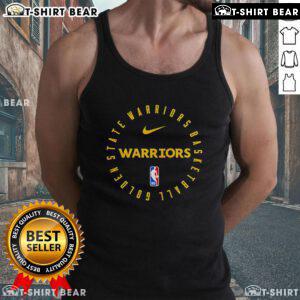 Stylish Top NBA Golden State Warriors 2025 tank top featuring team colors and logo, perfect for fans and summer wear.