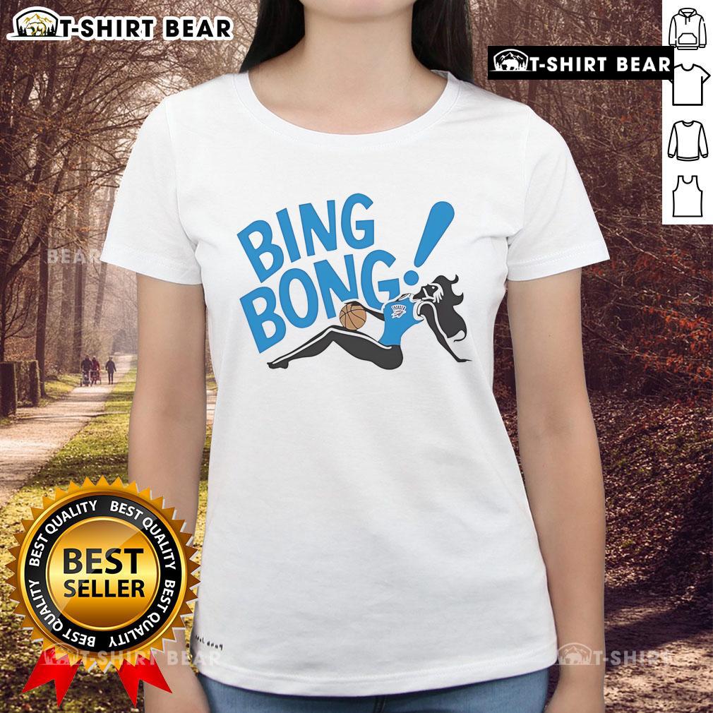Top Oklahoma City Thunder Bing Bong Girl ladies tee featuring vibrant design and team colors for female fans.