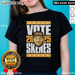Top Paul Skenes 2025 Vote Ladies Tee featuring a stylish design for fans supporting Paul Skenes' campaign.