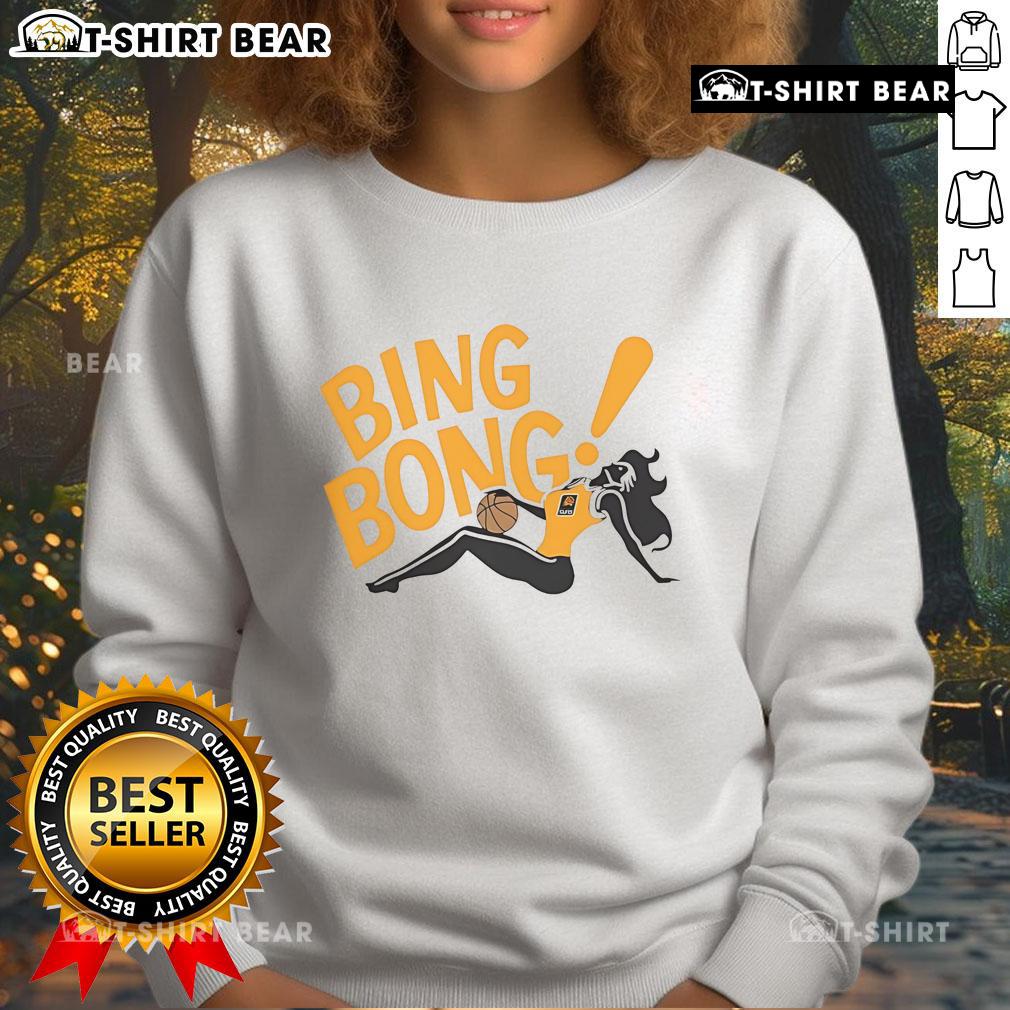 Stylish Top Phoenix Suns Bing Bong Girl Sweatshirt featuring vibrant graphics for fans and casual wear.