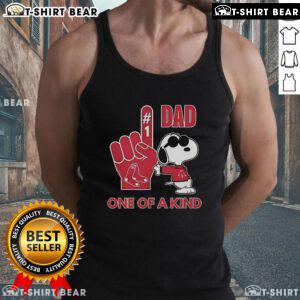 Unique Snoopy Boston Red Sox tank top for dads, perfect for sports fans and casual summer wear.